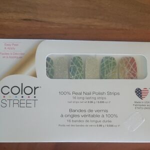 Color Street Glitter Nail Polish Strips - Multicolor